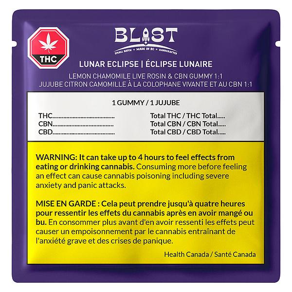 BLAST - Jumbo Pack - Lunar Eclipse Live Rosin (1:1 Cbn:Thc)