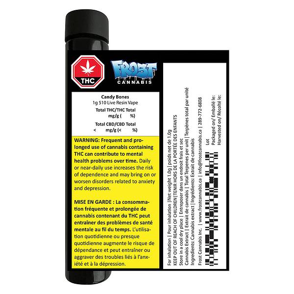 Frost Cannabis - Icecap 510 Thread Cartridge
