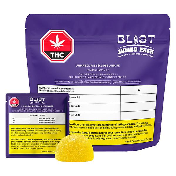BLAST - Jumbo Pack - Lunar Eclipse Live Rosin (1:1 Cbn:Thc)