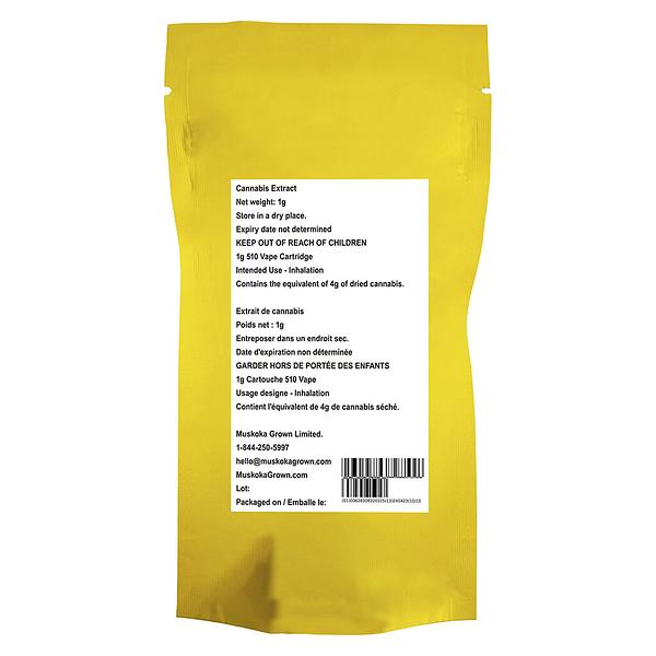 Dank Craft - Koko Live Resin 510 Thread Cartridge image 3