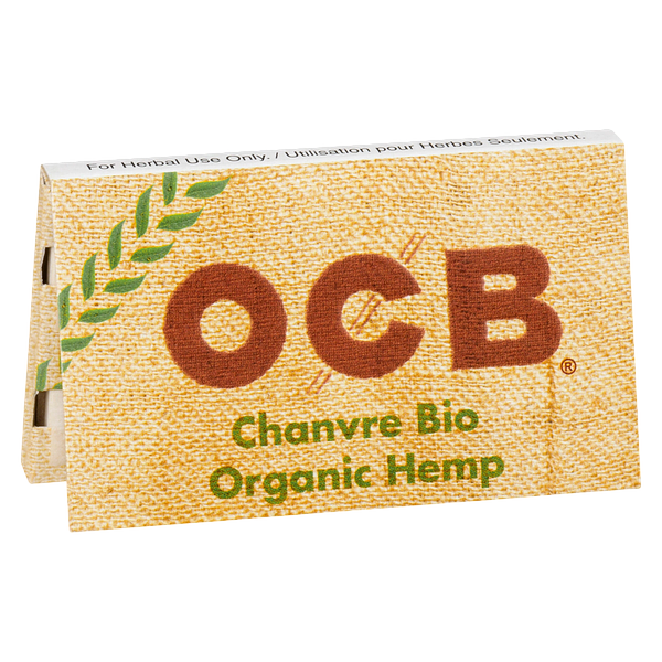 OCB - Organic Hemp Single Wide Double Rolling Papers