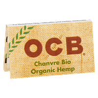 OCB - Organic Hemp Single Wide Double Rolling Papers