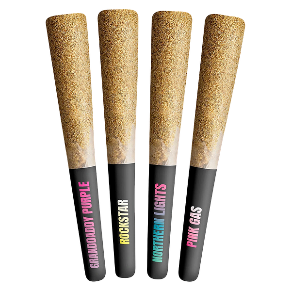 SHATTERIZER - Shatter Diamonds & Kief Triple Infused Pre Roll Taster Pack