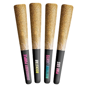 SHATTERIZER - Shatter Diamonds & Kief Triple Infused Pre Roll Taster Pack