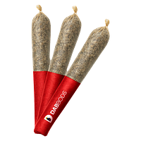 Dab Bods - Strawberry Banana 60’s+ Dbl Infused Pre Roll