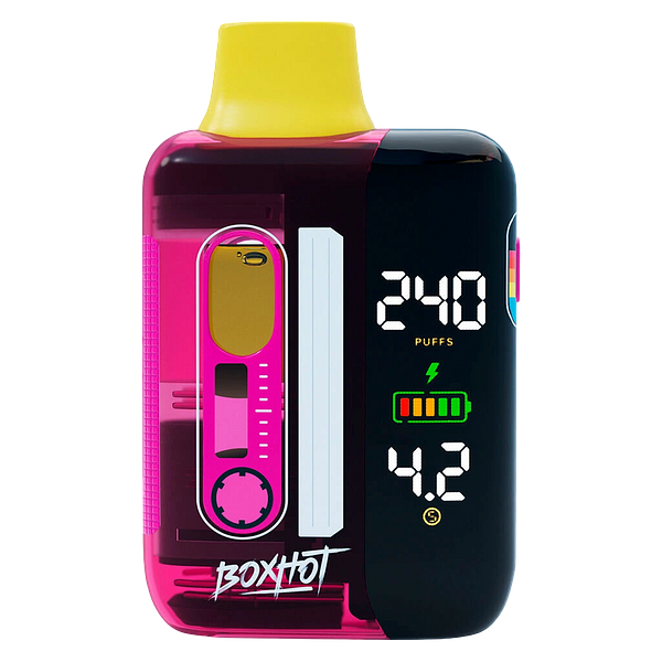 BOXHOT - Strawberry Slammer Liquid Diamond Charged All-in-One Vape
