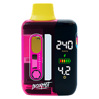 BOXHOT - Strawberry Slammer Liquid Diamond Charged All-in-One Vape