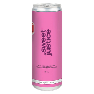 Sweet Justice - Black Cherry Cream Soda Free 10thc + 10 Cbg