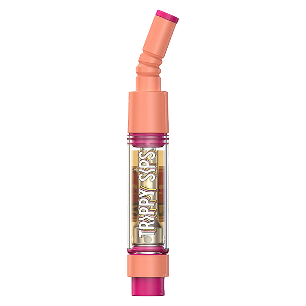Trippy Sips - Lychee Pink Lemonade Liquid Diamonds 97+ Vape 510 Thread Cartridge