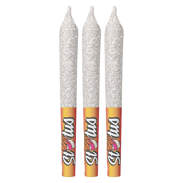 Status - Tiger's Bleed Liquid Diamond Infused & Diamond Coated Pre Roll