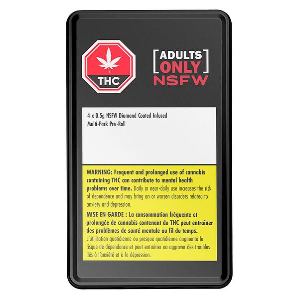Adults Only - Nsfw Diamond Coated Infused Multi-Pack Pre Roll image 2