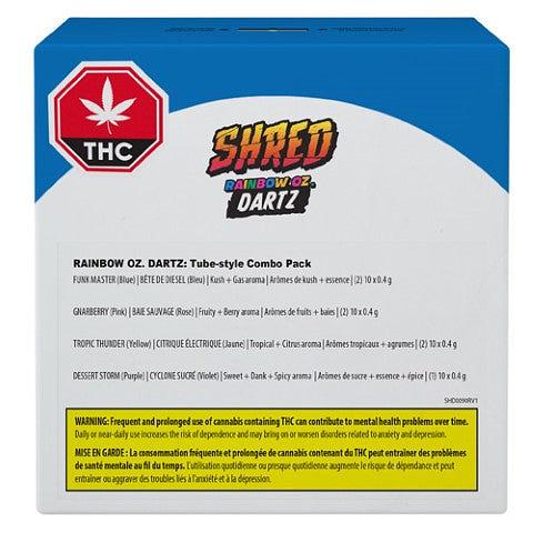 SHRED - Rainbow Dartz Multi Pack Pre Roll