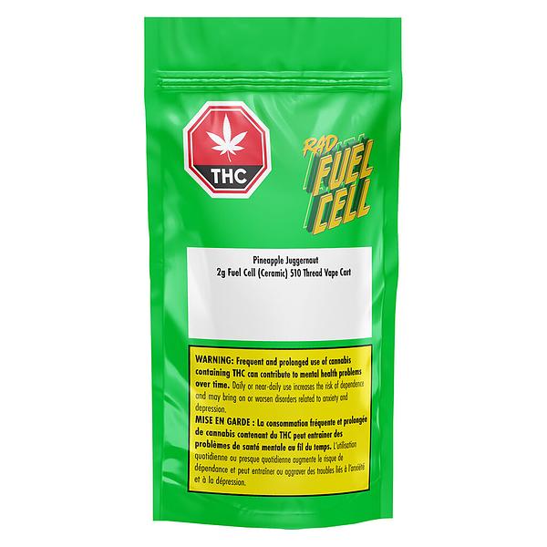 RAD - Pineapple Juggernaut Fuel Cell Ceramic 510 Thread Cartridge image 2
