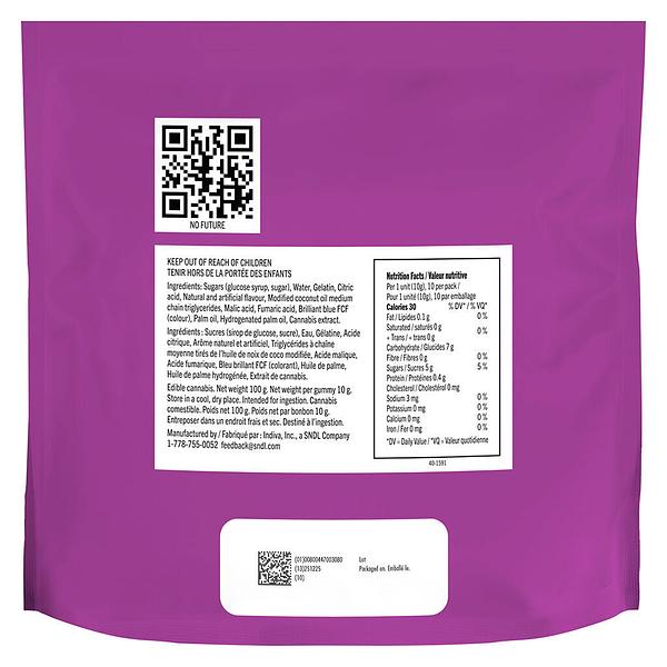 No Future - 10X The Madness: The Blue One Sativa THC Gummies image 3