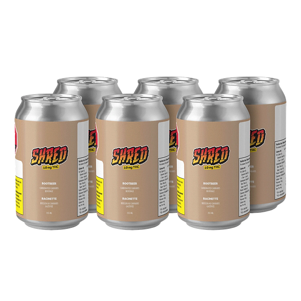 SHRED - Root Beer 6-Pack