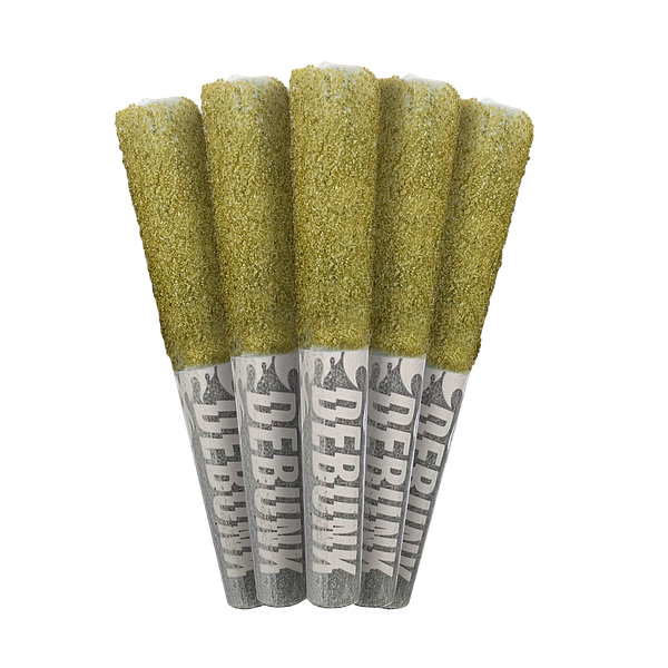 DEBUNK - Sour Zkz Bubble Hash Coated Infused Pre Roll