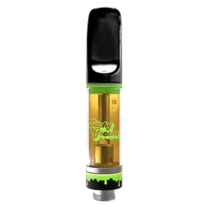 Sticky Greens - Neon Dragon Liquid Diamonds 97+ Vape 510 Thread Cartridge