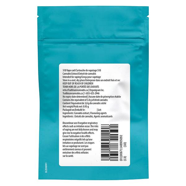 Trailblazer - Crimson Toro Liquid Diamond 510 Thread Cartridge image 3