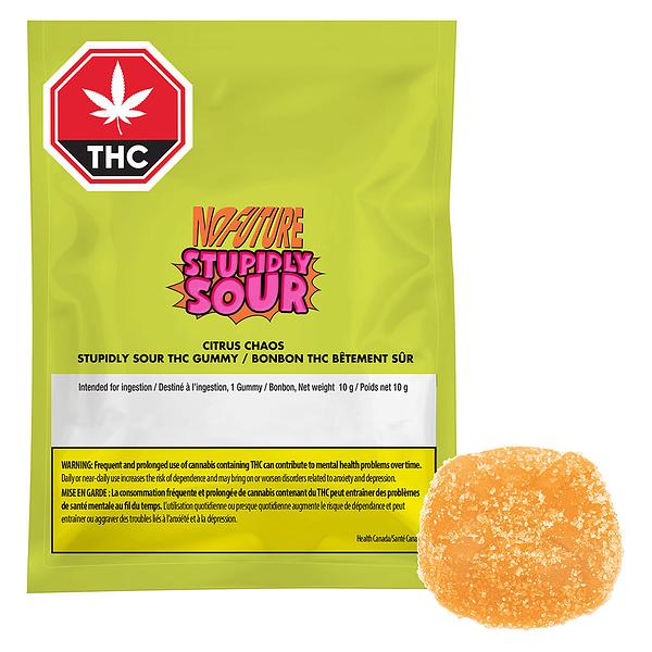 No Future - Citrus Chaos Stupidly Sour Thc Gummy image 4