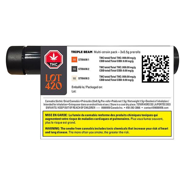 LOT420 - Triple Beam Pre Roll image 3