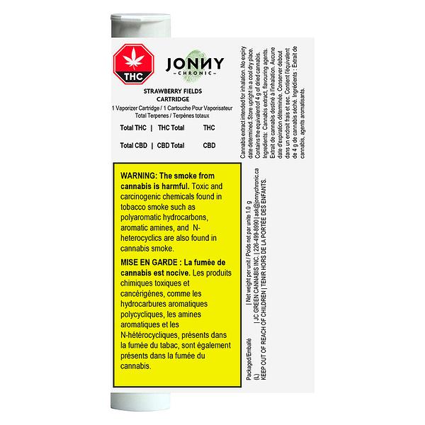 Jonny Chronic - Strawberry Fields 510 Thread Cartridge image 3