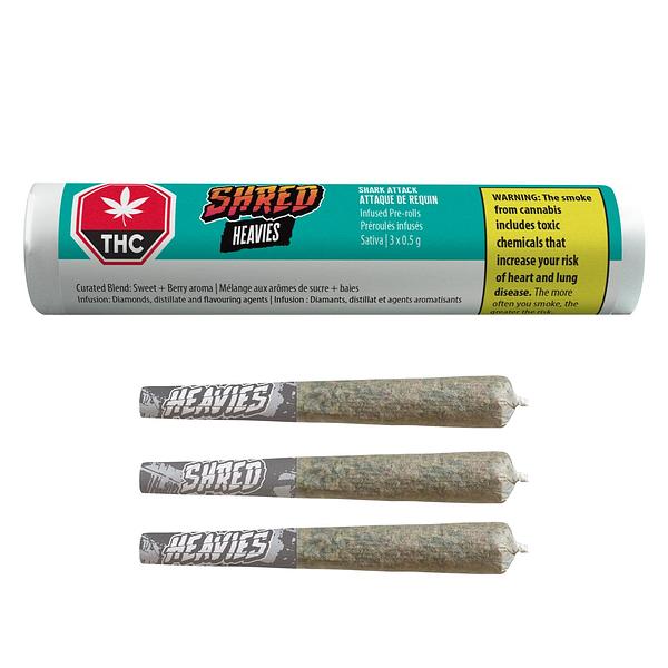 SHRED X Heavies - Shark Attack Infused Pre Roll