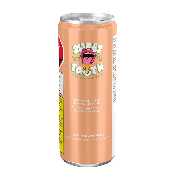 Sweet Tooth - Peach Live Rosin Ginger Ale 1:2 THC:CBG