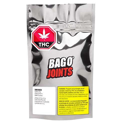 Big Bag O' Buds - Bag O' Joints Gmo Kush Indica Tube Pre Roll