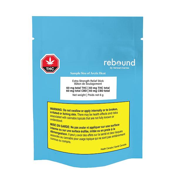 Rebound by Stewart Farms - Arctic Heat Extra Strength Relief Stick Mini
