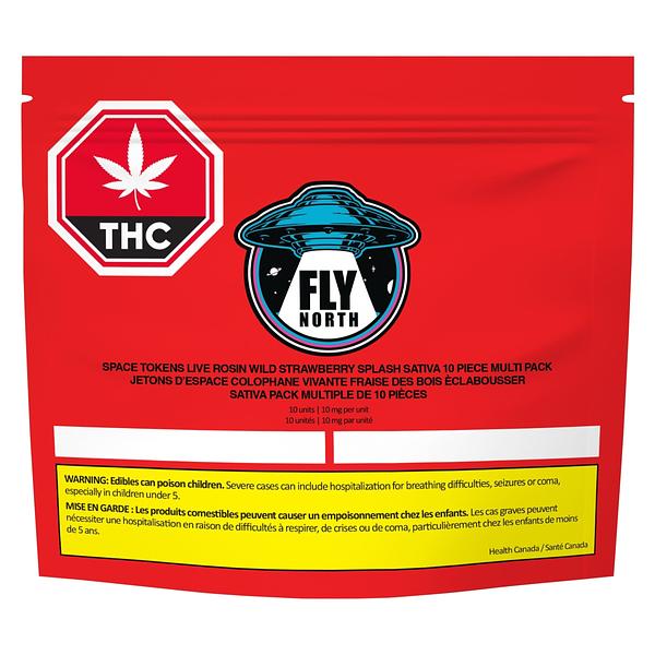 Fly North - Space Tokens Live Rosin Wild Strawberry Splash Sativa Multi image 2