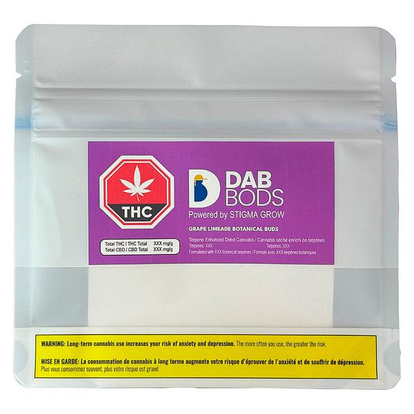 Dab Bods - Grape Limeade Botanical Buds image 2