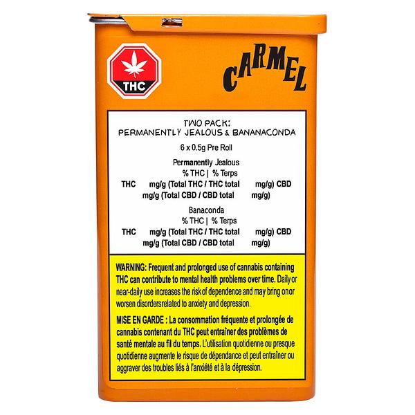 Carmel - Two Pack: Permanently Jealous & Bananaconda Pre-Roll image 2