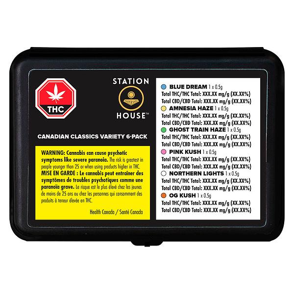 Station House - Canadian Classics Variety 6 Pack Pre-Roll image 2