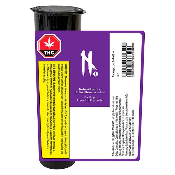 Natural History - Limited Reserve Indica Pre-Roll image 3