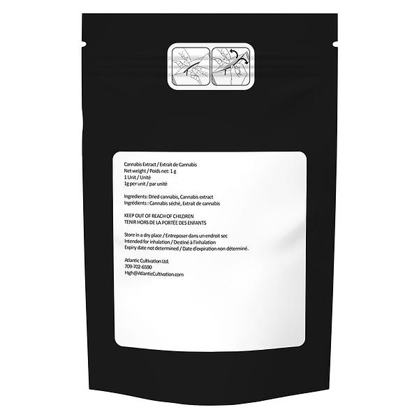 3rd Coast Genetics - The Dark Side Glass Tip Pre-Roll Diamond Infused image 3