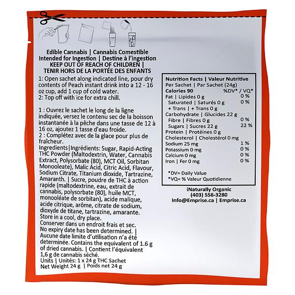 Emprise Rapid THirstC - Peach 10 THC Instant Drink image 4