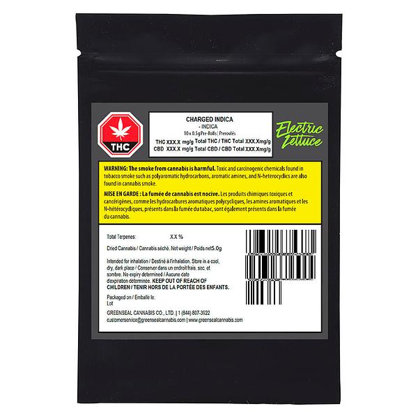 Electric Lettuce - Charged Indica Pre Roll image 2