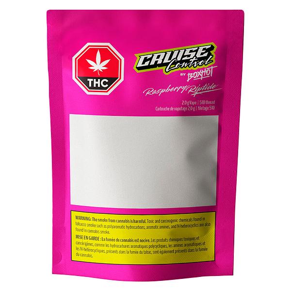 BOXHOT Cruise Control - Raspberry Riptide THC + CBD 510 Thread Cartridge image 2