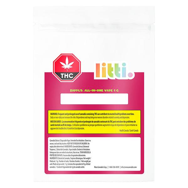 LITTI. - Zappl'd All-in-One Disposable Vape image 2