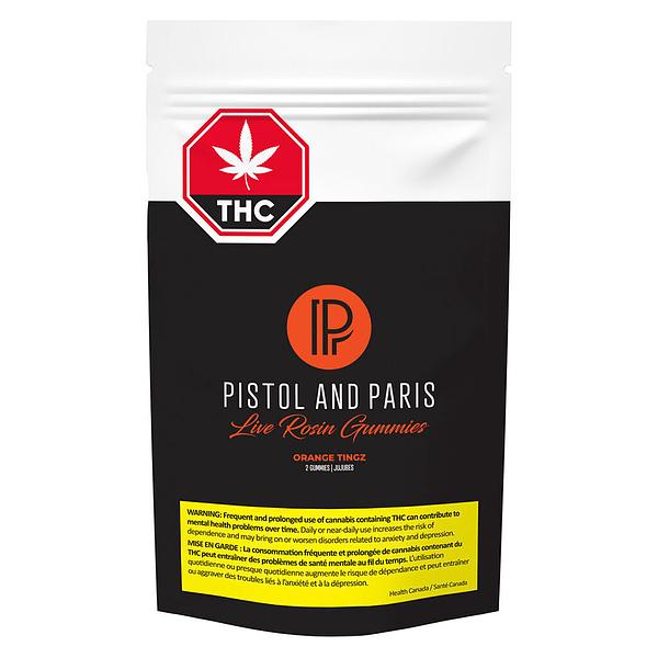 Pistol and Paris - Orange Tingz Live Rosin Gummies image 2