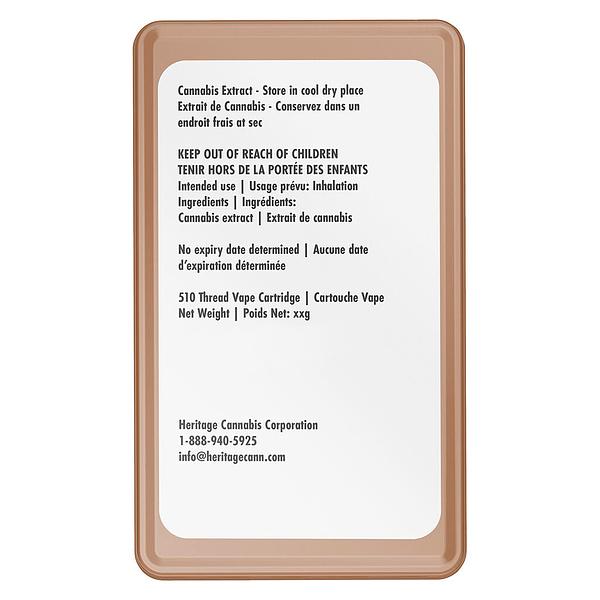 Adults Only - Grape Kush NSFW Liquid Blunt Diamond 510 Thread Cartridge image 3