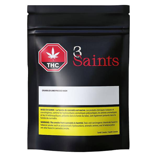 3Saints - Crumbled Lime Pressed Hash image 2