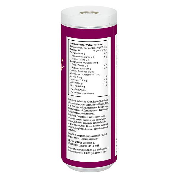 Solei - Dark Cherry Sparkling Beverage image 2