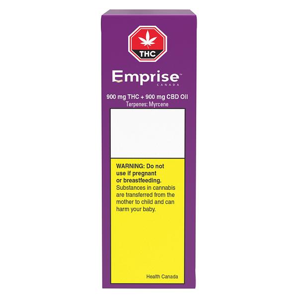 Emprise Canada - 900 Thc + 900 Cbd Oil image 2