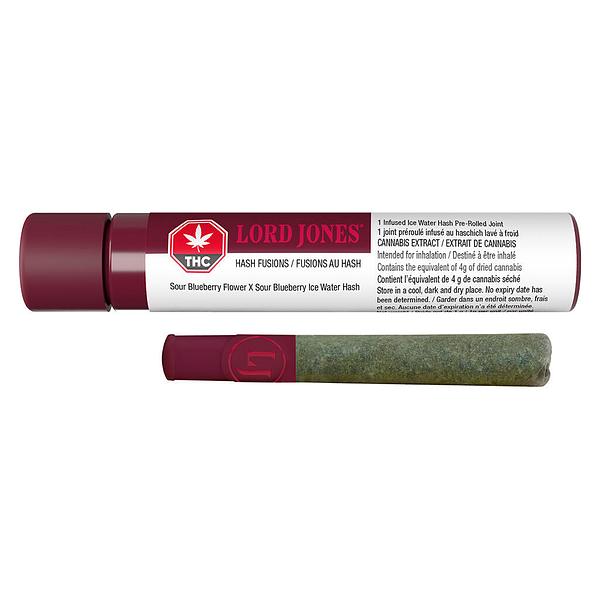 Lord Jones - Ceramic Tip Hash Fusions Sour Blueberry x Sour Blueberry Infused Pre-Roll image 4
