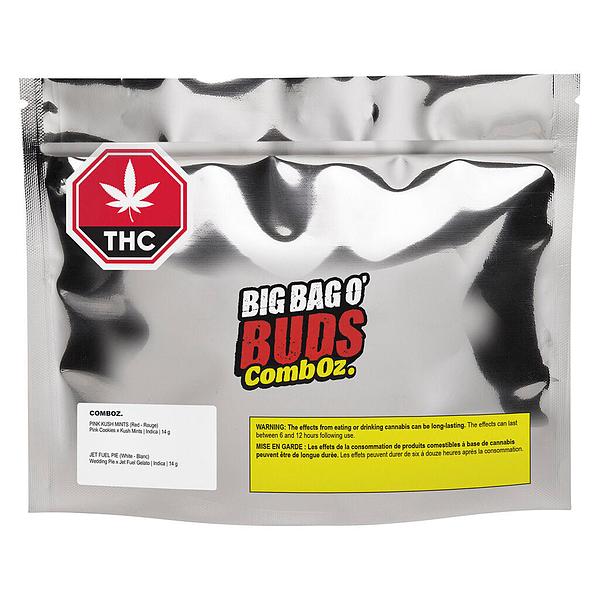 Big Bag O' Buds - Comboz: Pink Kush Mints + Jet Fuel Pie image 2