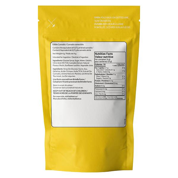 BLAST - Sour Pineapple La Kush Cake Live Rosin Gummy image 3