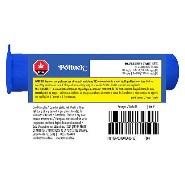 Potluck - Blueberry Tart Pre-Roll image 4