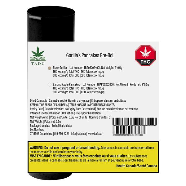 TADU - Gorilla's Pancakes Pre-Roll image 3