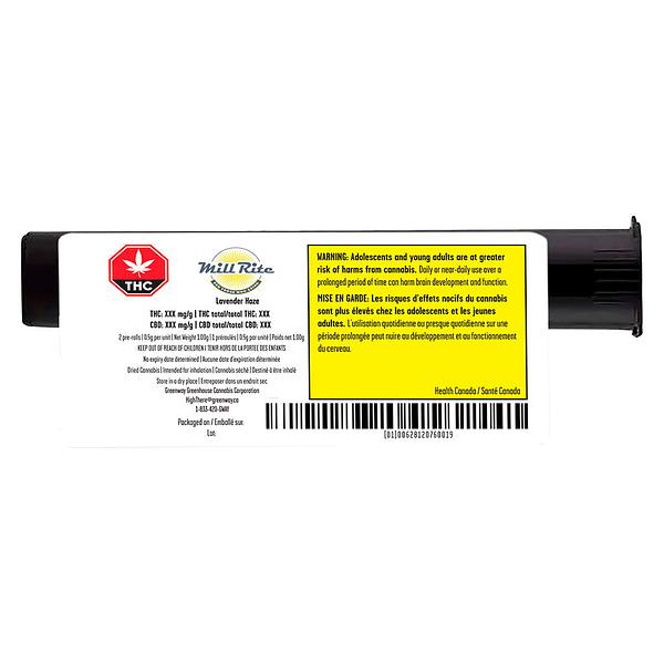 Mill Rite - Lavender Haze Pre-Roll image 4